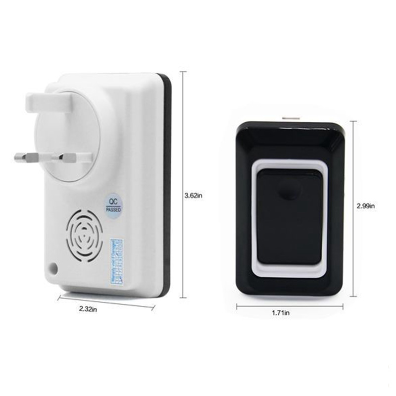 China manufacturer directly supply long distance wireless door bell support dropshipping